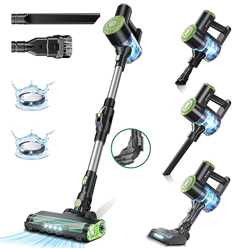 6 in 1 Lightweight Stick Vacuum Self-Standing with Powerful Suction