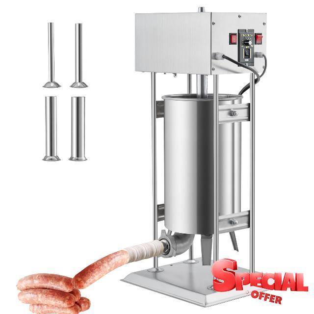 Stainless Steel Sausage Maker - Silver
