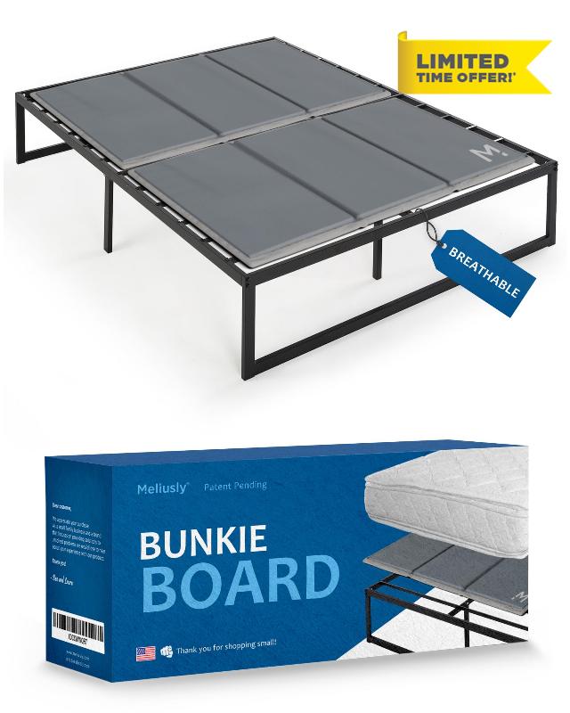 Premium 10mm Bunkie Board Queen Size (60x80'') Bed Boards for Under Mattress Support - Breathable
