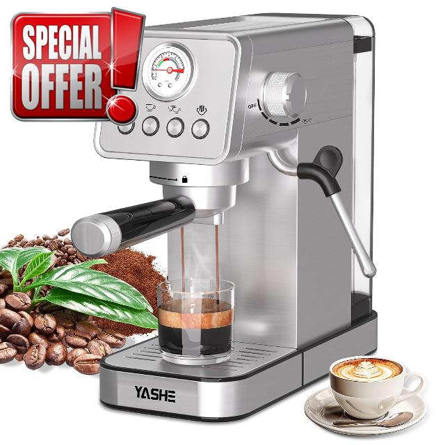 YASHE Espresso Machine 20 Bar
