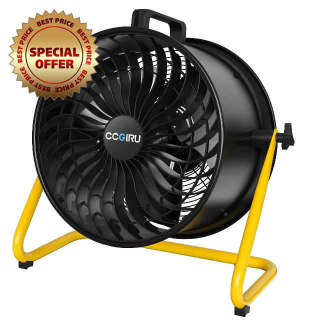 16" High Velocity Floor Fan