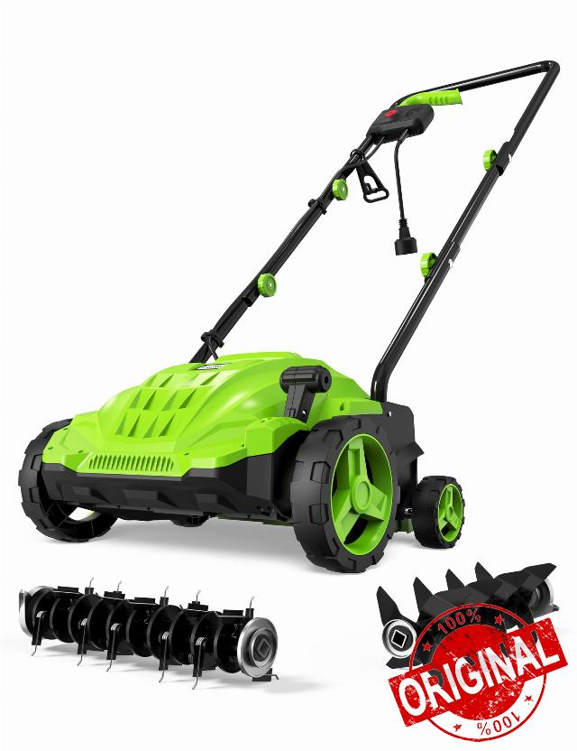 Electric Dethatcher Scarifier 13-Inch 12 Amp