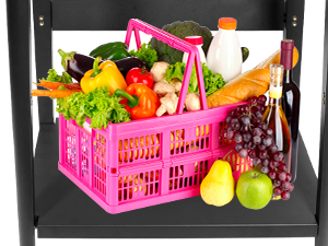 Heavy-Duty Foldable Griddle Cart with Wheels