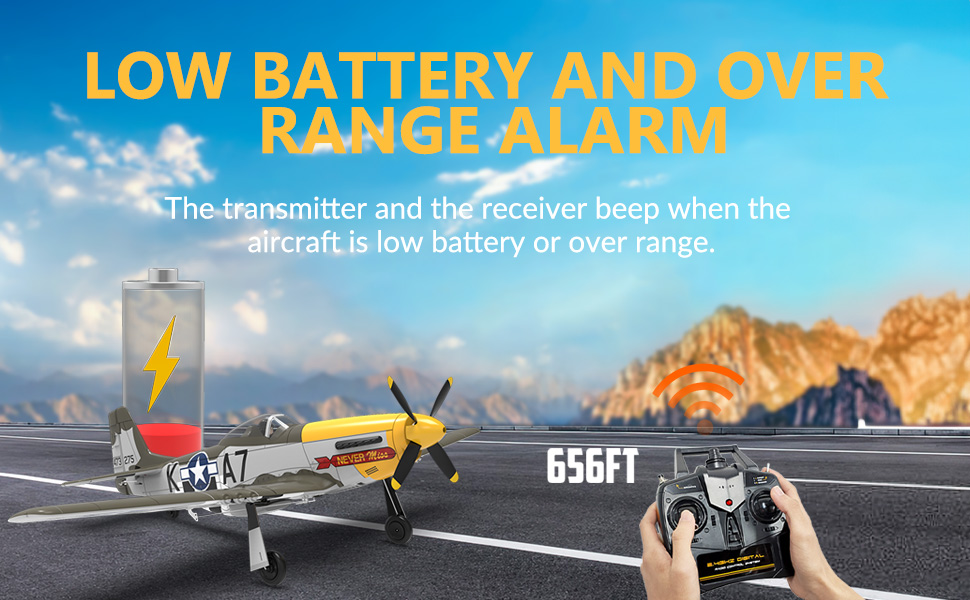 RC Plane for Adults,Brushless Motor, 4-Channel Remote Control Airplane, Upgraded Features,