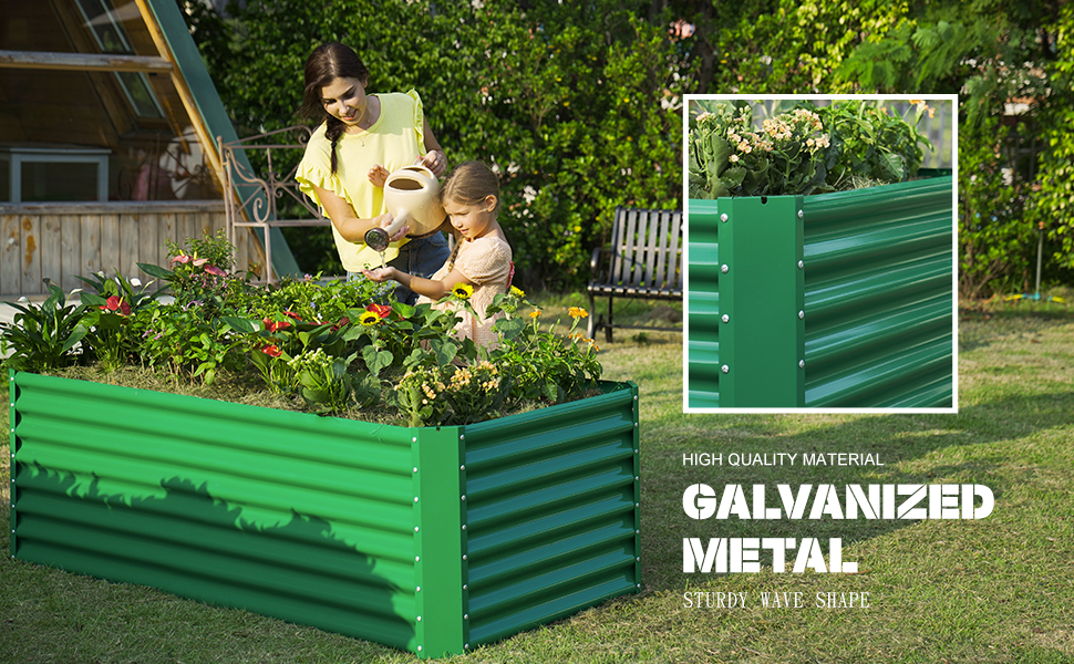 raised garden bed 2ft tall