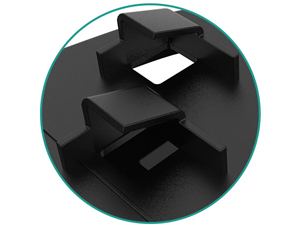fixing button