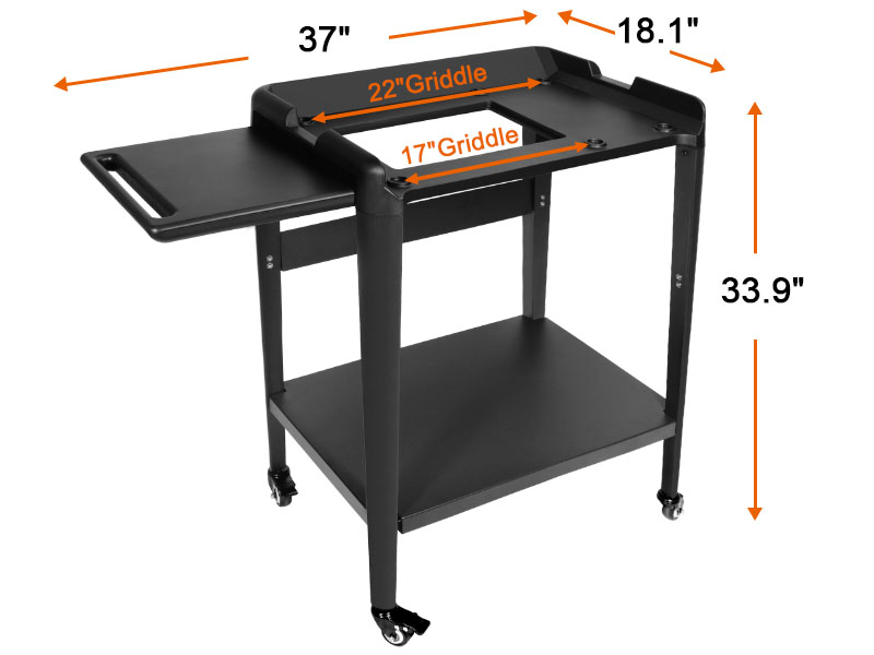 Compatibility: Griddle table stand for blackstone electric grill,