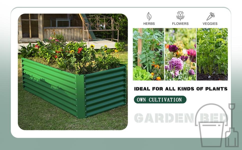 raised garden bed 2ft tall