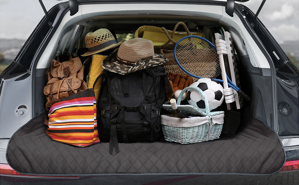 BisonCover Heavy-Duty Leather SUV Cargo Liner