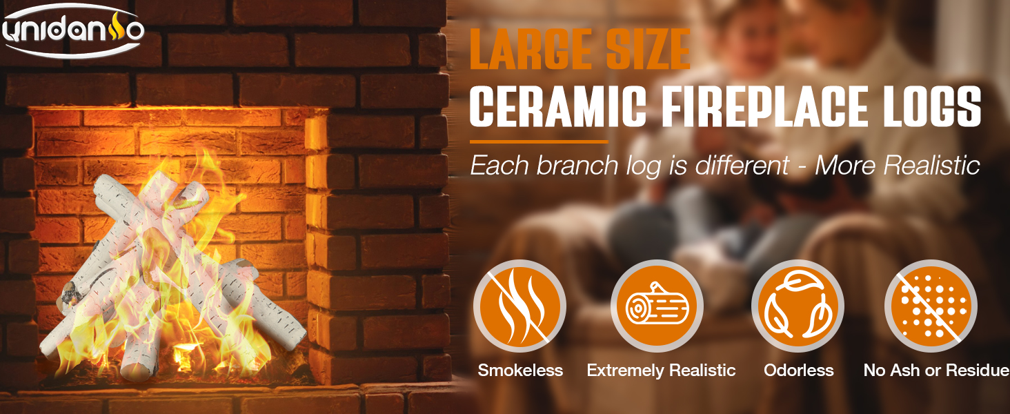 gas log for fireplace