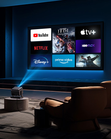 projector with wifi and bluetooth