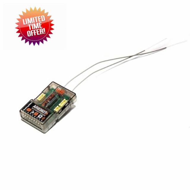 Spektrum AR8360T+ 8 Channel AS3X+ & Safe Telemetry Receiver