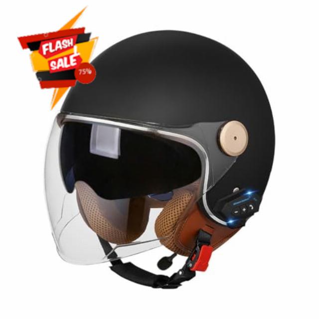 Four Seasons Motorcycle Bluetooth Half Helmet