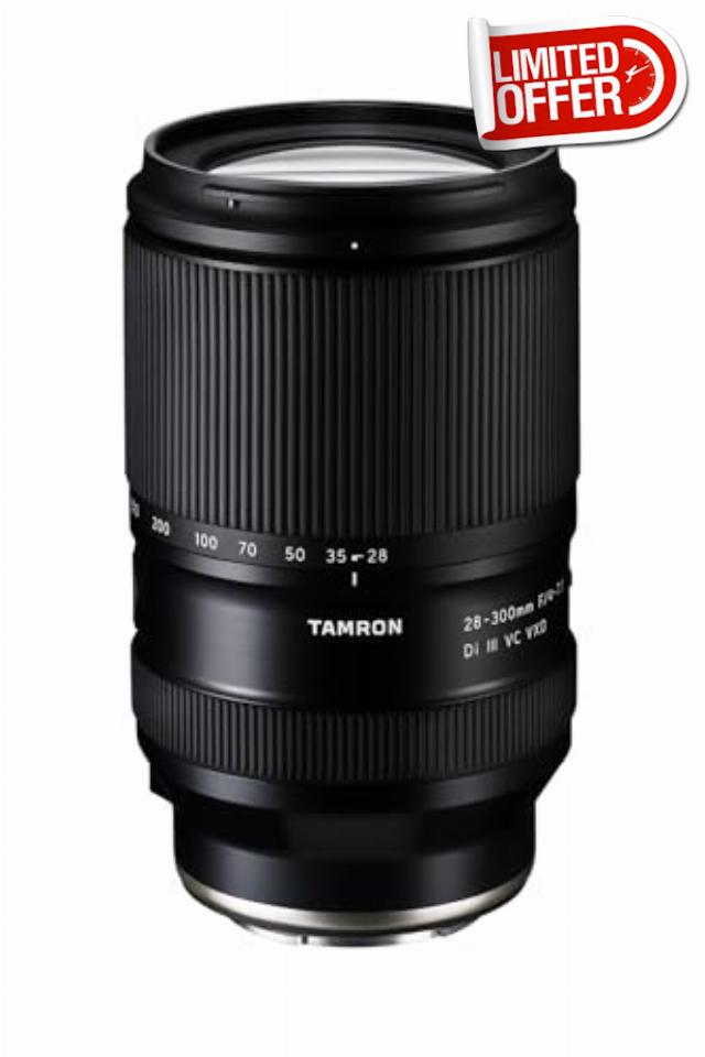 Tamron 28-300mm F/4-7.1 Di III VC VXD for Sony E-Mount Full Frame Mirrorless Cameras
