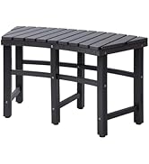 SwiftSlot Hot Tub Table, HDPE Pool Bench - 35