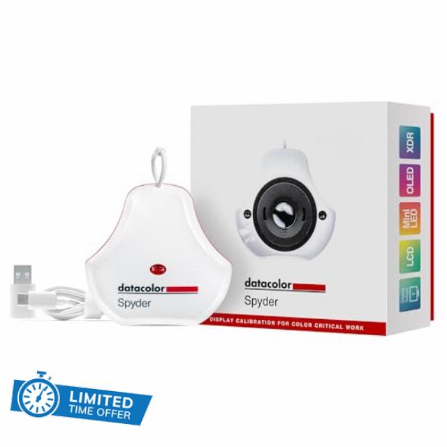 2024 Version Datacolor Spyder Monitor Calibration Tool: Ensures Accurate & Consistent Color for Photos & Online Content