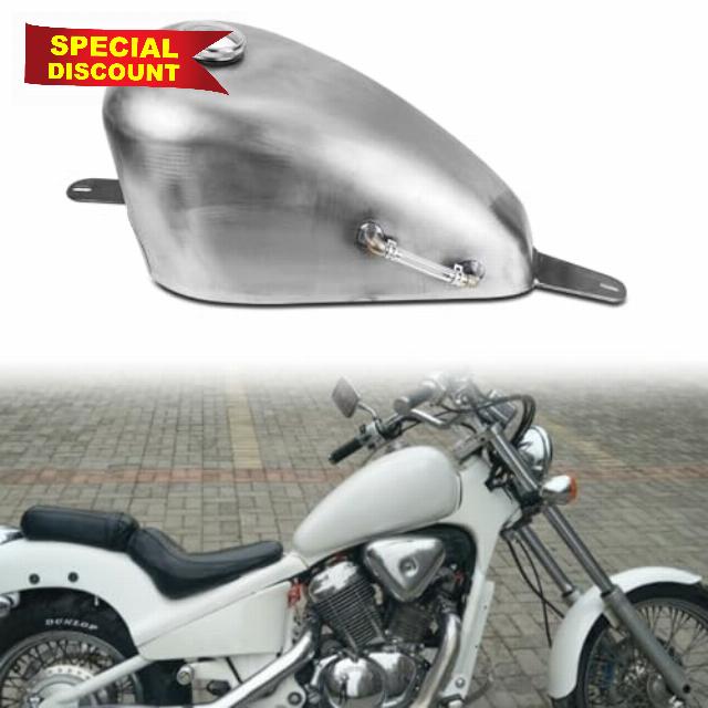 Petrol Gas Fuel Tank For HONDA Steed400 600 Shadow VLX600 + Oil Tupe Motorcycle