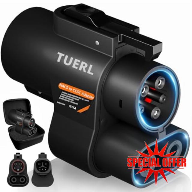 TUERL- Tesla NACS to CCS1 Supercharger Adapter