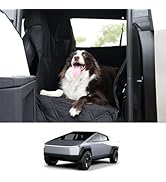 ELECFRESH Center Console Cover for Cybertruck Accessories (Microfiber Leather, Anti-Scratch Armre...