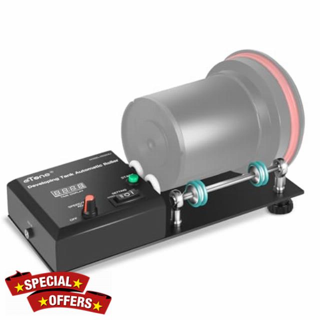 eTone Developing Tank Automatic Roller Darkroom Film Camera Accessories Processing Equipment for Jobo 1500 Series AP Jiancheng Wigobolt Developing Tank