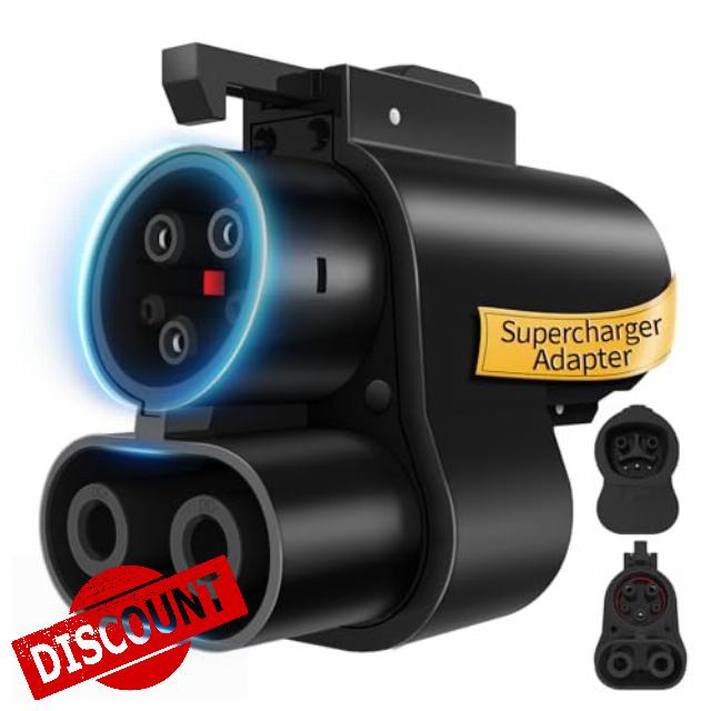 Tesla to CCS1 Adapter for NACS Superchargers - 500A 250KW Fast Charging