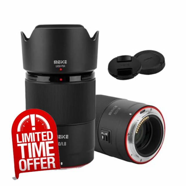 Meike 50mm F1.8 Auto Focus STM Stepping Motor Full Frame Portrait Lens Compatible with L Mount Leica SL SL2 T TL TL2 TL18 CLfor Panasonic LUMIX S1 S1R S1H for Sigma FP