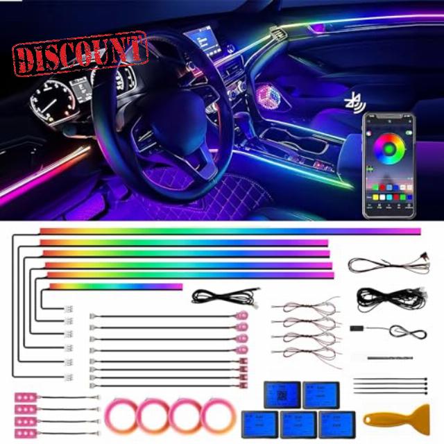 Acrylic Interior Car LED Strip Lights