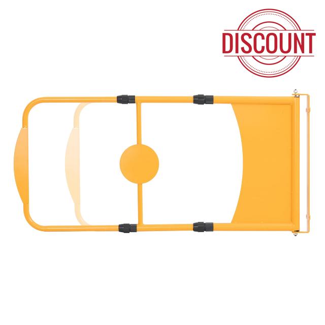 biosp Universal Spring-Loaded Warehouse Safety Gate