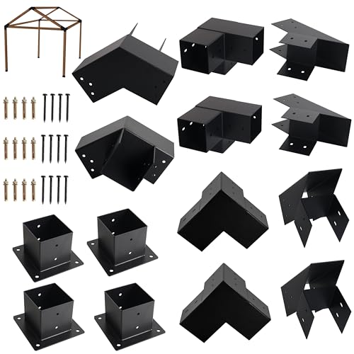 DIY Wood Roof Pergola Brackets Kit