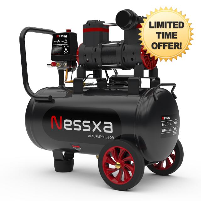 8 Gallon Ultra Quiet Air Compressor