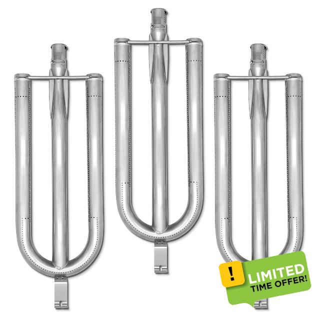 17211 Stainless U Shaped Grill Burners for Dacor Grill Replacement Part