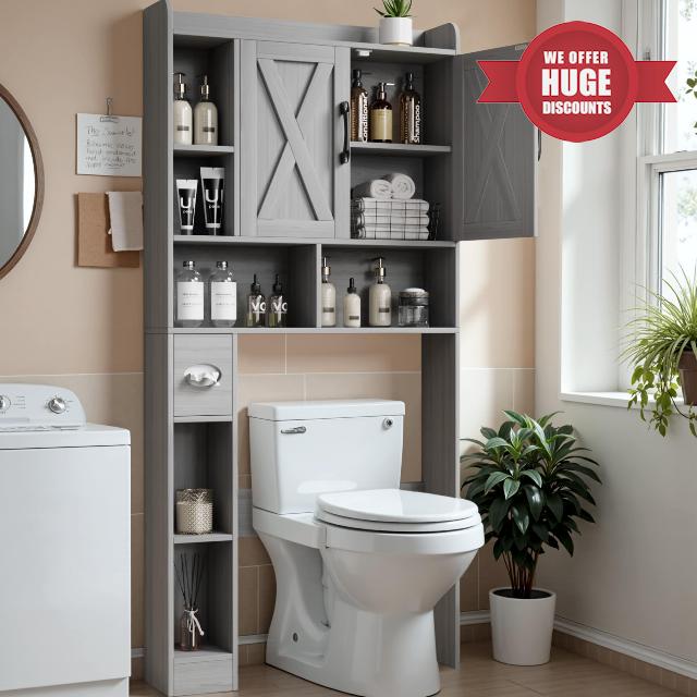 YESHOMY Over The Toilet Storage Cabinet