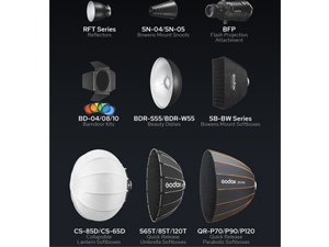 GODOX AD600ProII 600Ws 2.4G TTL Strobe Flash for Canon, Sony, Nikon, Fuji, Olympus, Panasonic