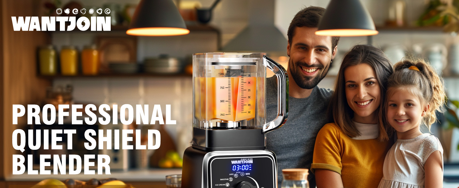 Wantjoin-Professional Quiet Shield Blender
