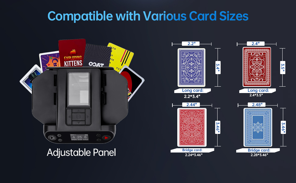 card dealer and shuffler machine