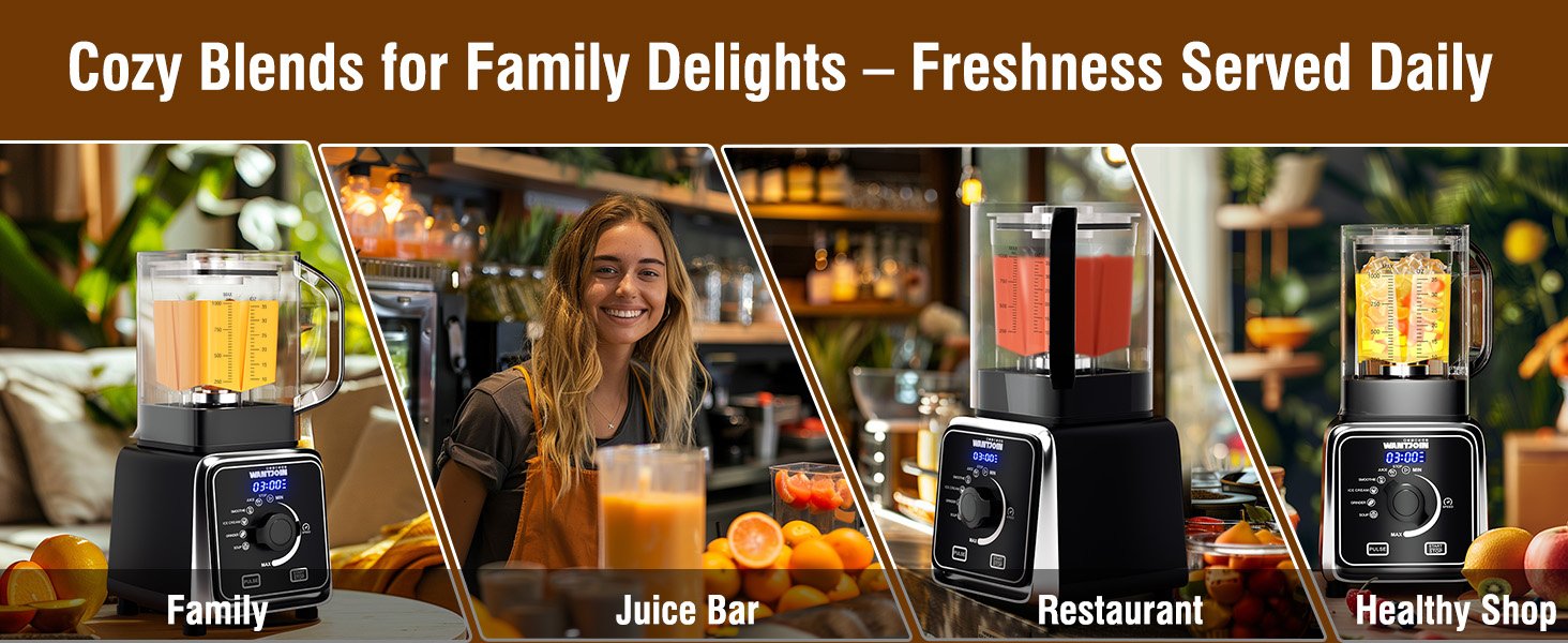 Wantjoin-Professional Quiet Shield Blender