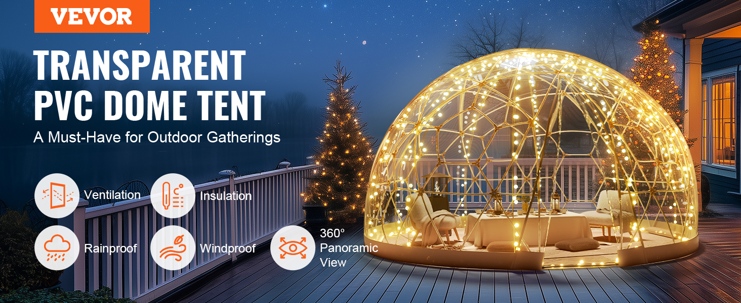 bubble tent