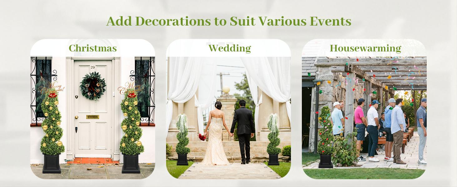 artificial topiary for outdoors