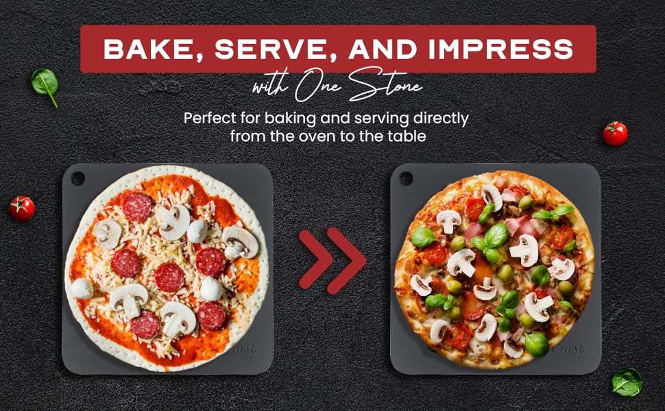 pizza steel, pizza baking pan, pizza oven accessories kit, pizza pan for oven, 12 inch pizza pan