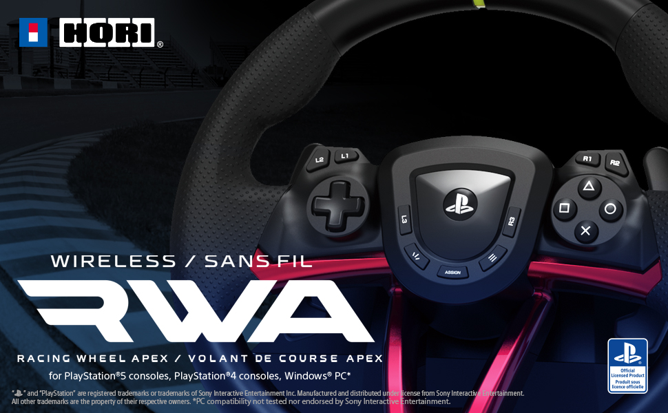 Wireless Apex Racing Wheel