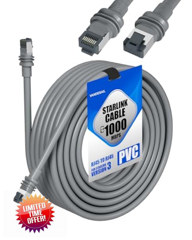 for Starlink Replacement Cable V3