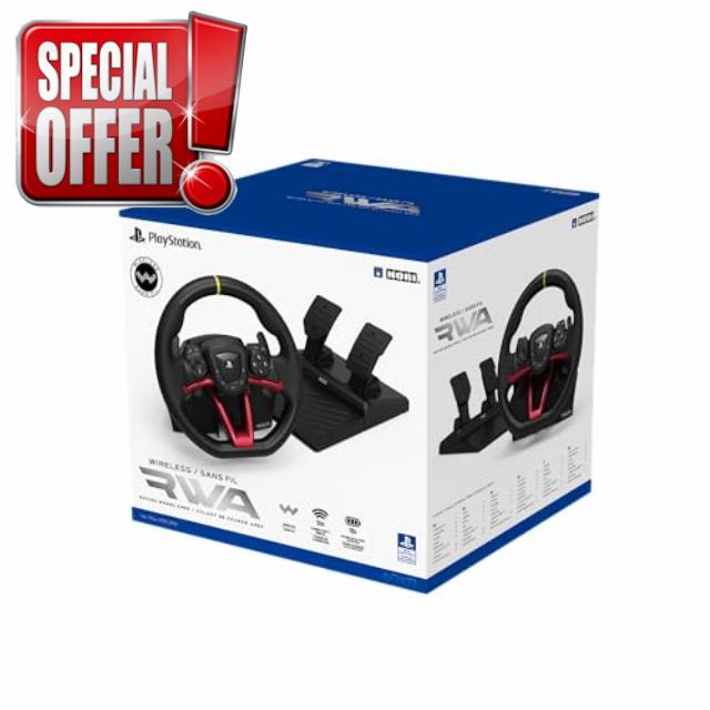 HORI Wireless Racing Wheel Apex for Playstation 5