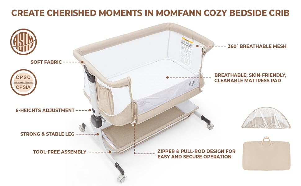 baby bedside bassinet