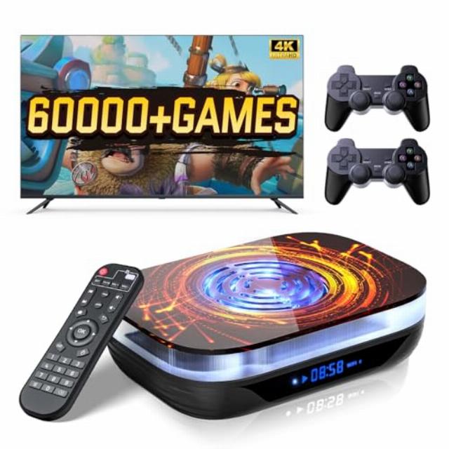 Kinhank Super Console X4 Plus Retro Game Consoles with 60000+ Games