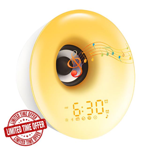 Sunrise Alarm Clock Wake Up Light with Sunrise/Sunset Simulation
