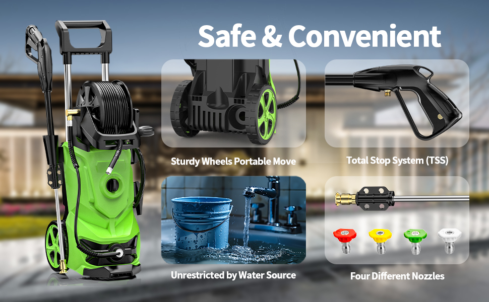 power washers electric powered