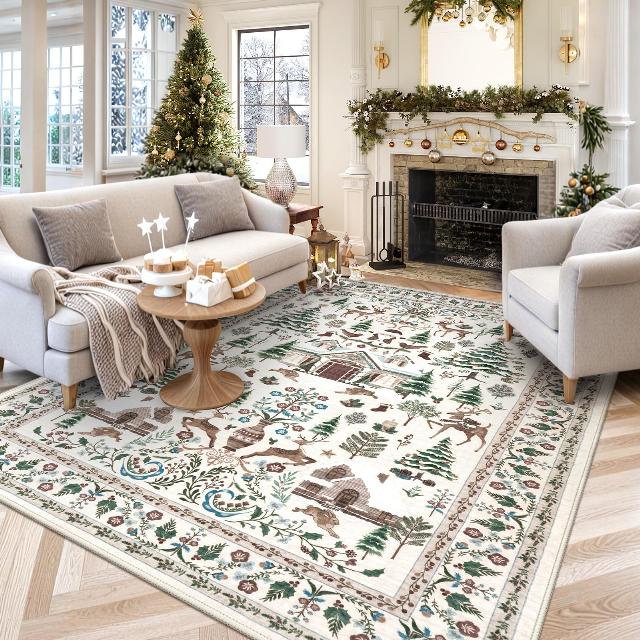 LIVEBOX 8x10 Rugs for Living Room