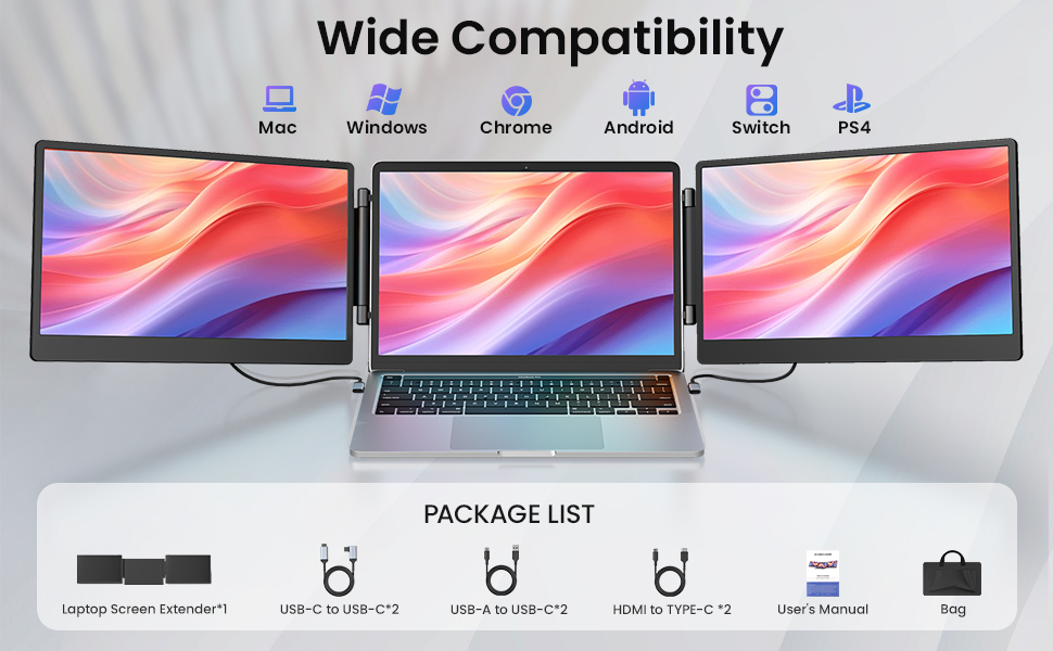 14external portable monitor for laptop