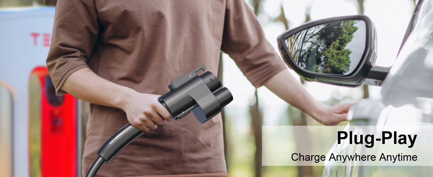 Tesla Supercharger NACS to CCS1 Electric Vehicle Adapter - 500 Amps