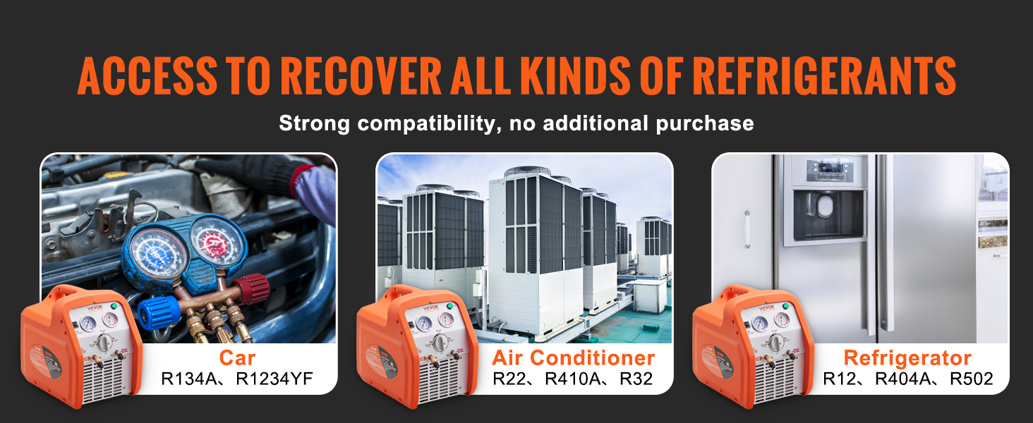 refrigerant recovery machine